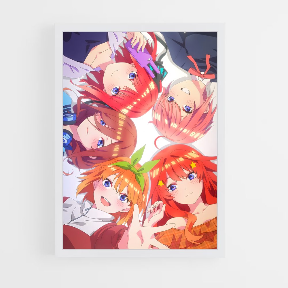 ap-quintessential quintuplets-1 cadre Blanc