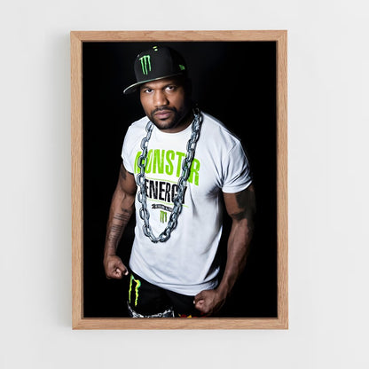 ap-quinton rampage jackson-8 cadre Bois clair