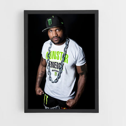 ap-quinton rampage jackson-8 cadre Noir