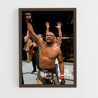 ap-quinton rampage jackson-9 cadre Bois foncé