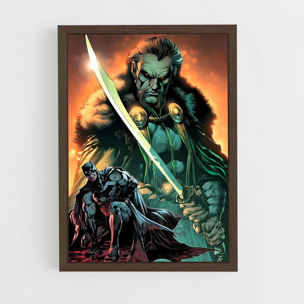ap-ra's al ghul-2 cadre Bois foncé