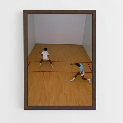 ap-racquetball-1 cadre Bois foncé