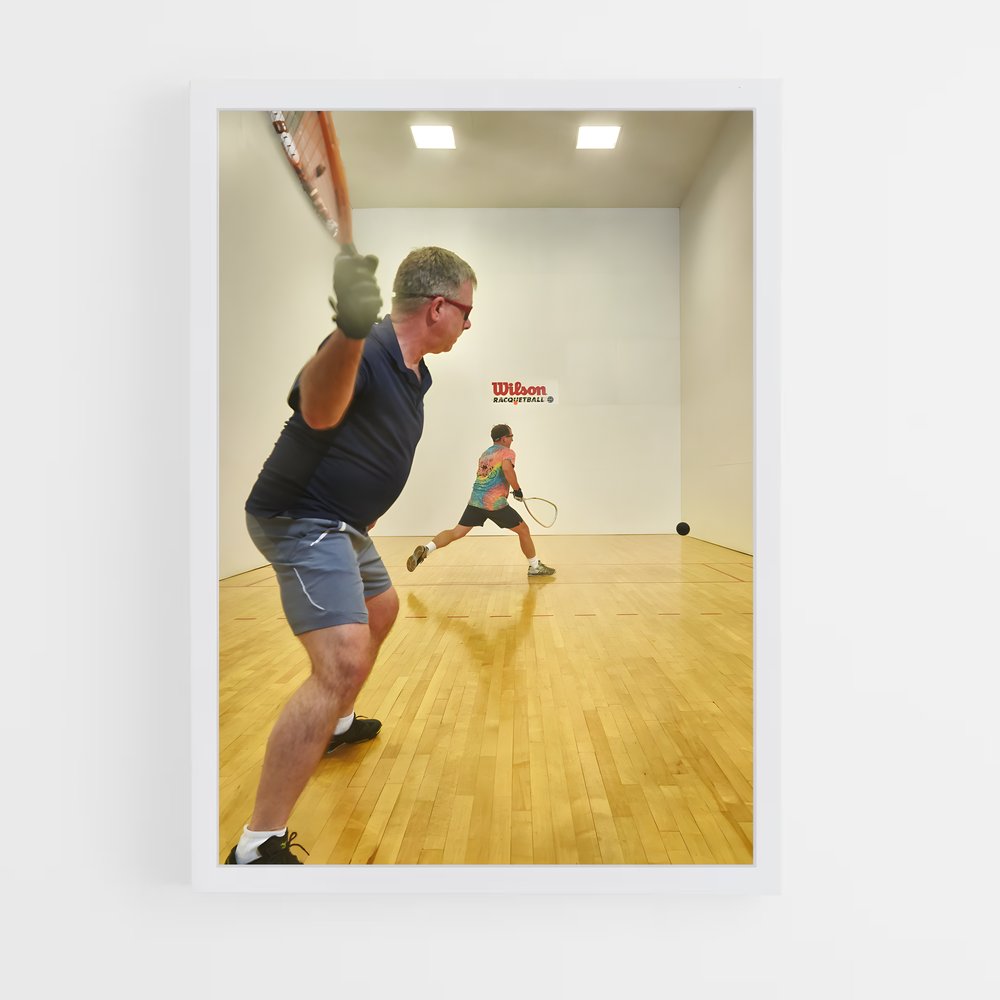 ap-racquetball court dynamics-2 cadre Blanc