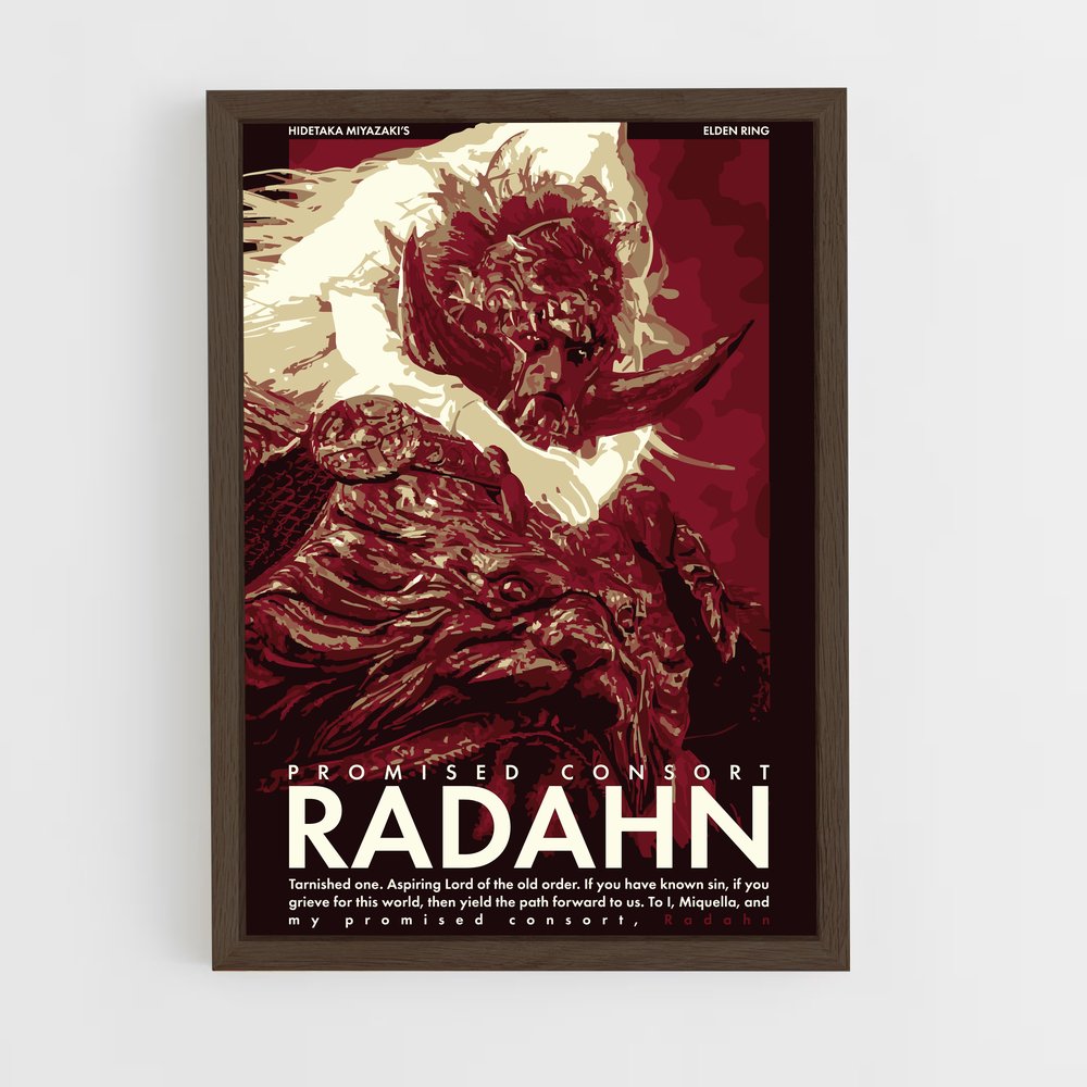 ap-radahn-8 cadre Bois foncé