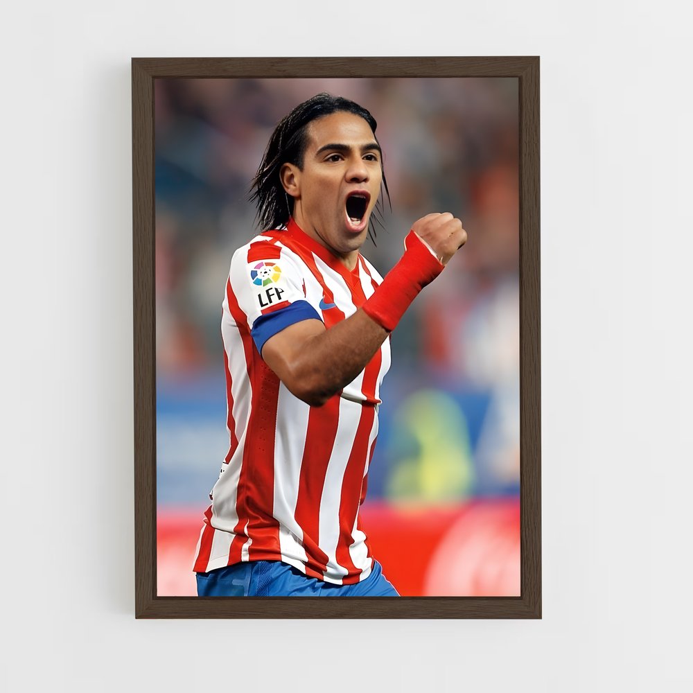 ap-radamel falcao-2 cadre Bois foncé