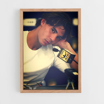 ap-rafael nadal-1 cadre Bois clair