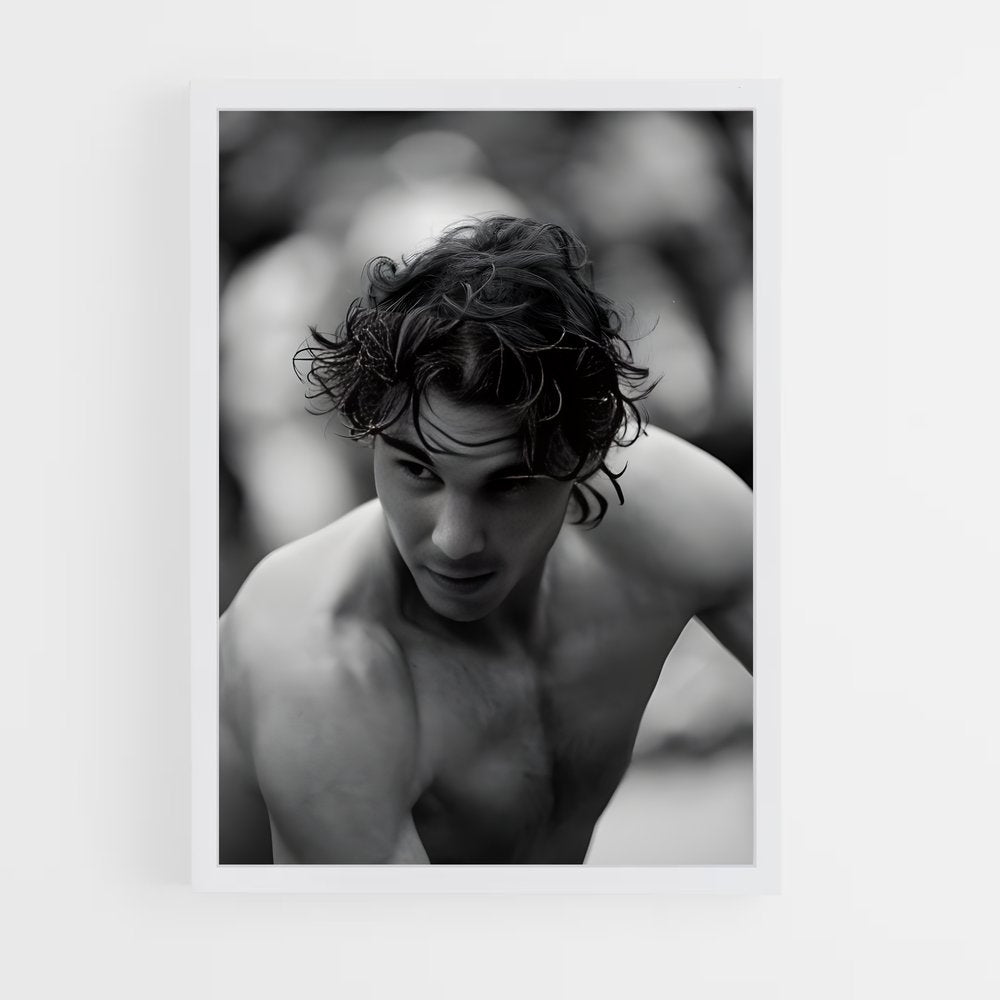ap-rafael nadal-8 cadre Blanc
