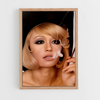 ap-raffaella carra-2 cadre Bois clair