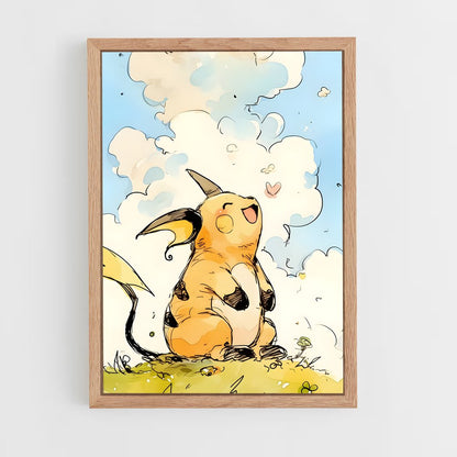 ap-raichu-1 cadre Bois clair