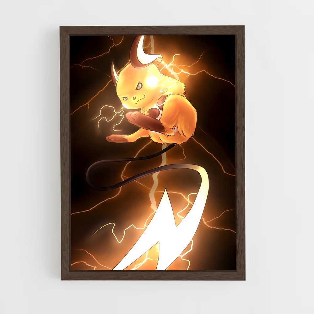 ap-raichu-2 cadre Bois foncé