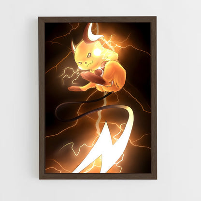 ap-raichu-2 cadre Bois foncé