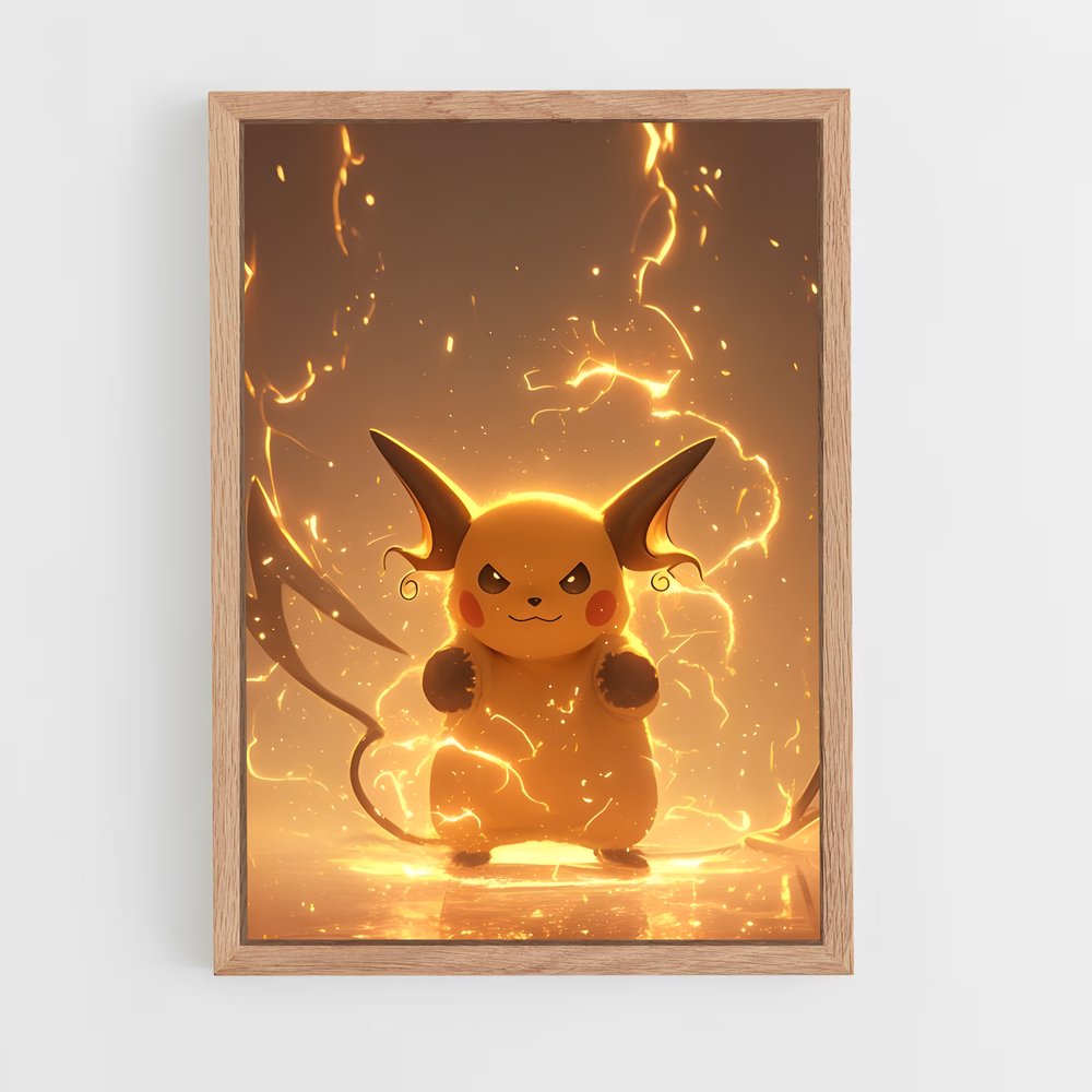 ap-raichu-3 cadre Bois clair