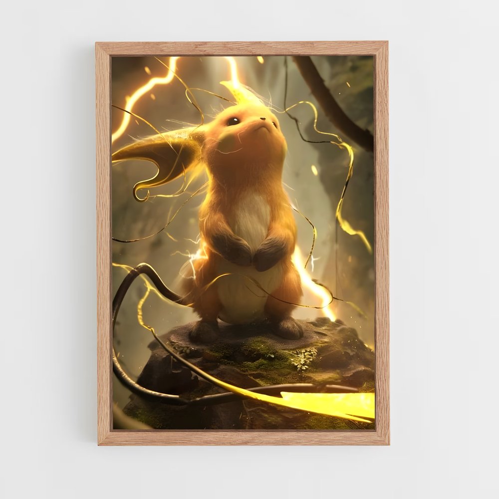 ap-raichu-5 cadre Bois clair