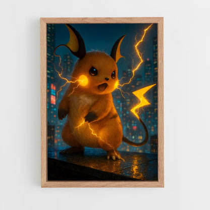 ap-raichu-6 cadre Bois clair