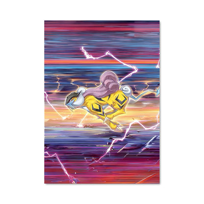 Poster Raikou Électro-Choc