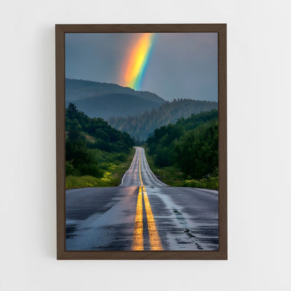 ap-rainbow-1 cadre Bois foncé