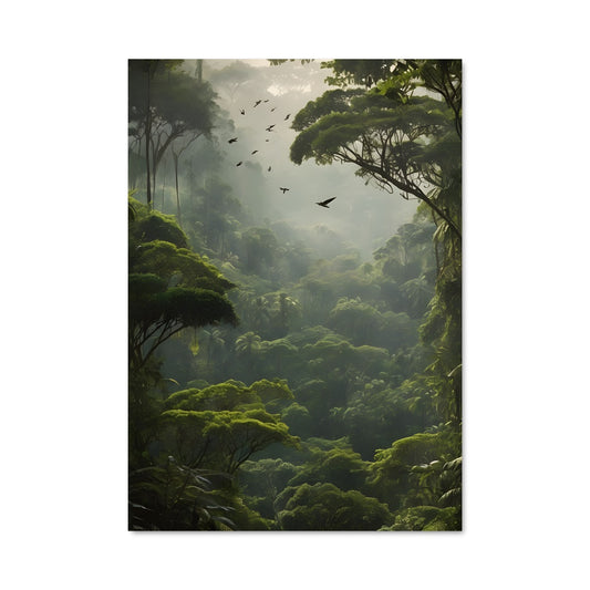 Poster Jungle Verdoyante