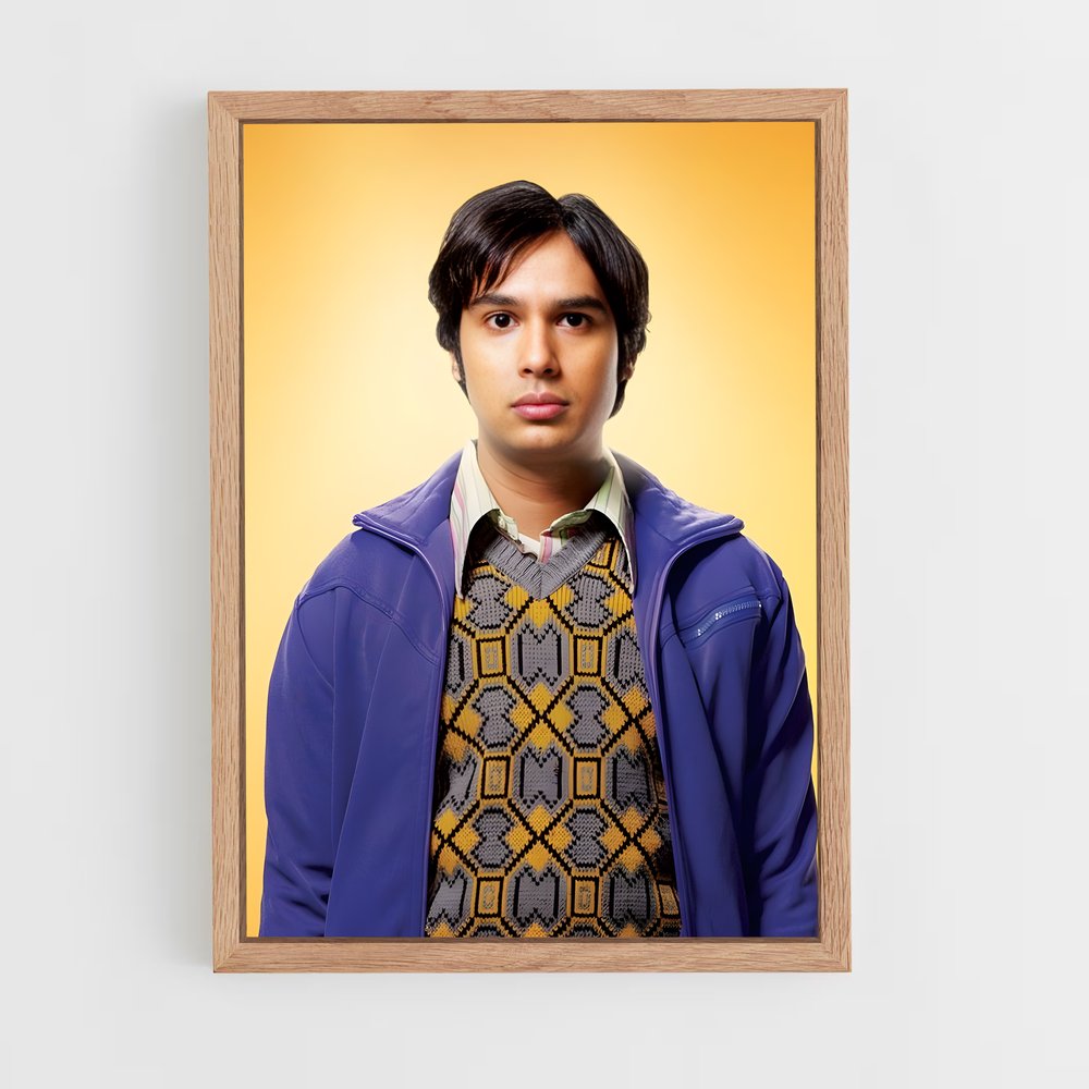 ap-raj koothrappali-3 cadre Bois clair