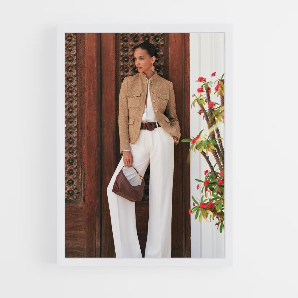 ap-ralph lauren-5 cadre Blanc