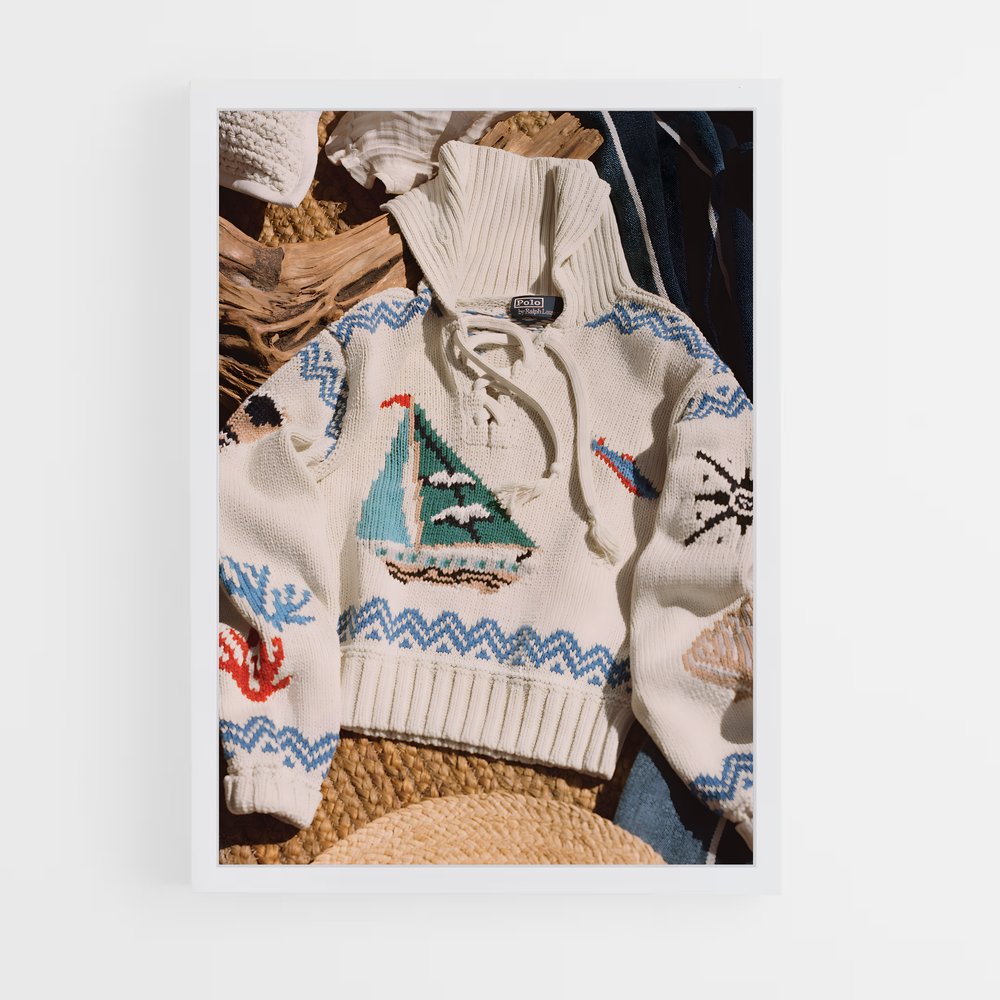 ap-ralph lauren-7 cadre Blanc