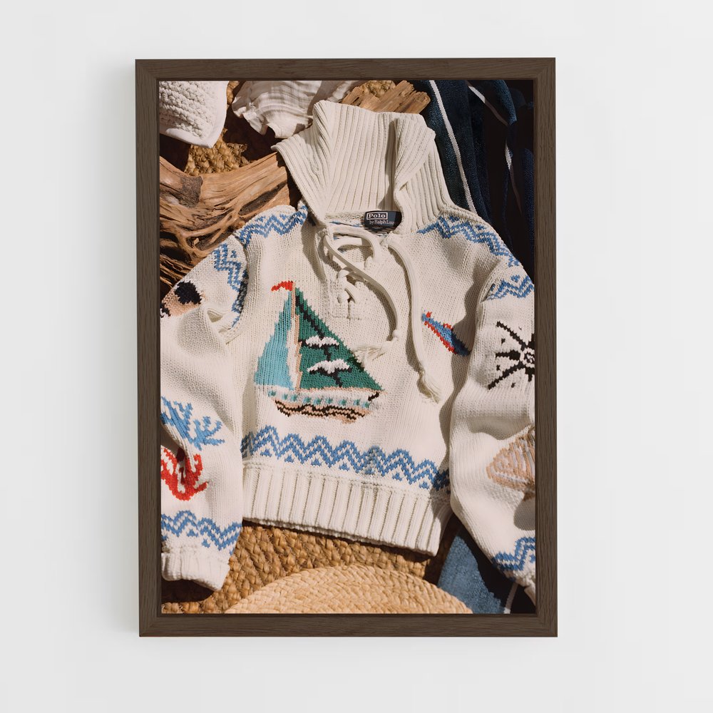 ap-ralph lauren-7 cadre Bois foncé