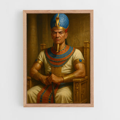 ap-ramesses ii-5 cadre Bois clair