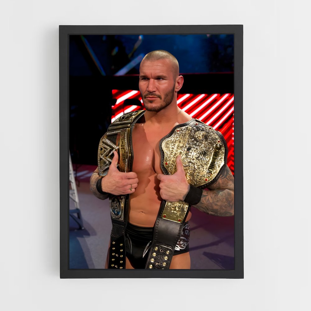 ap-randy orton-3 cadre Noir