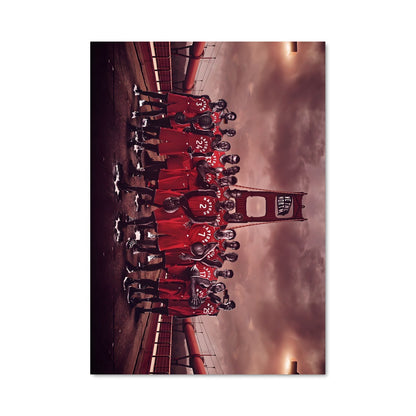 Poster Hydre en Flammes