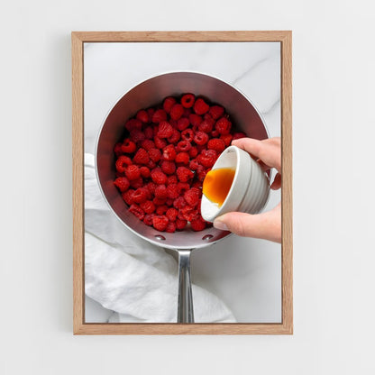 ap-raspberry-1 cadre Bois clair