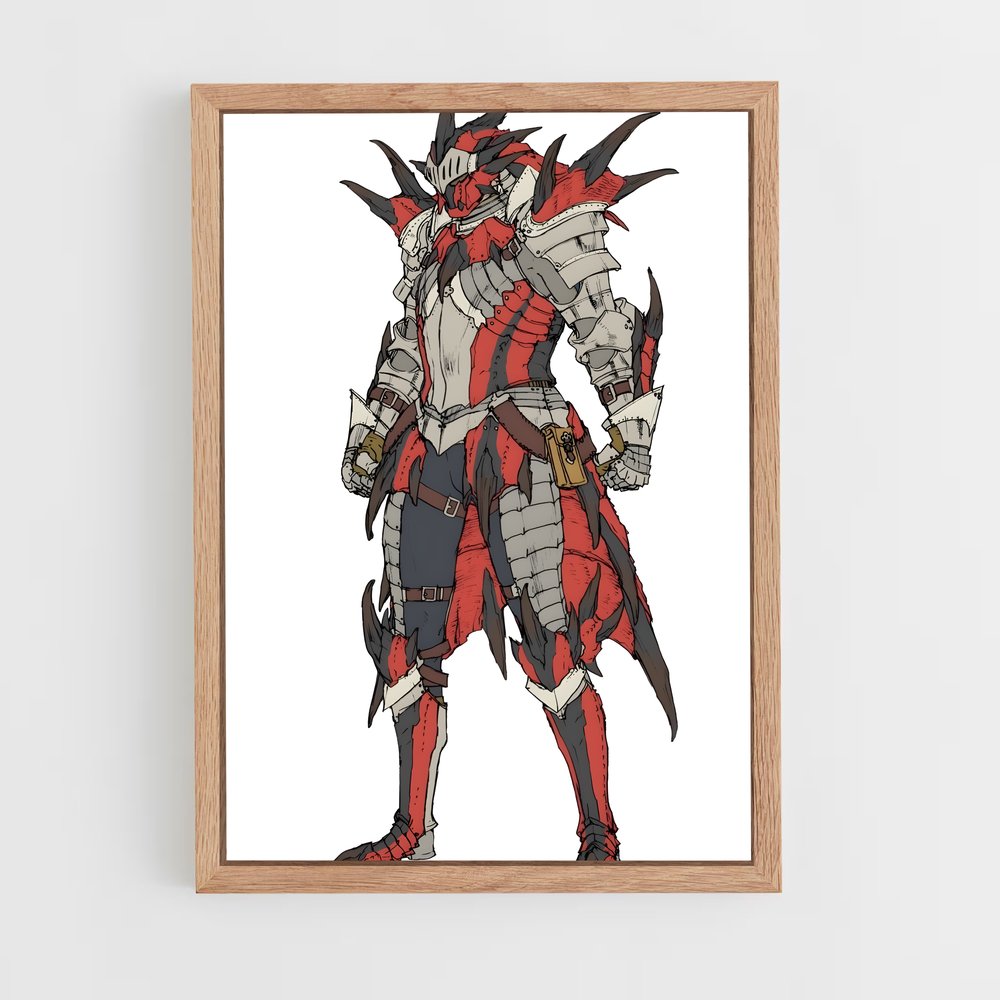 ap-rathalos-4 cadre Bois clair