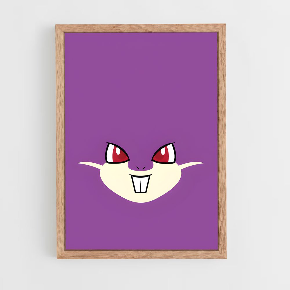 ap-rattata-1 cadre Bois clair