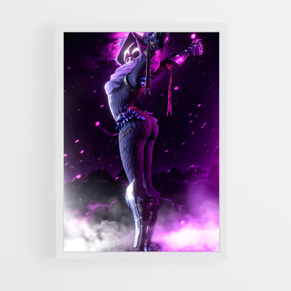 ap-raven fortnite-1 cadre Blanc
