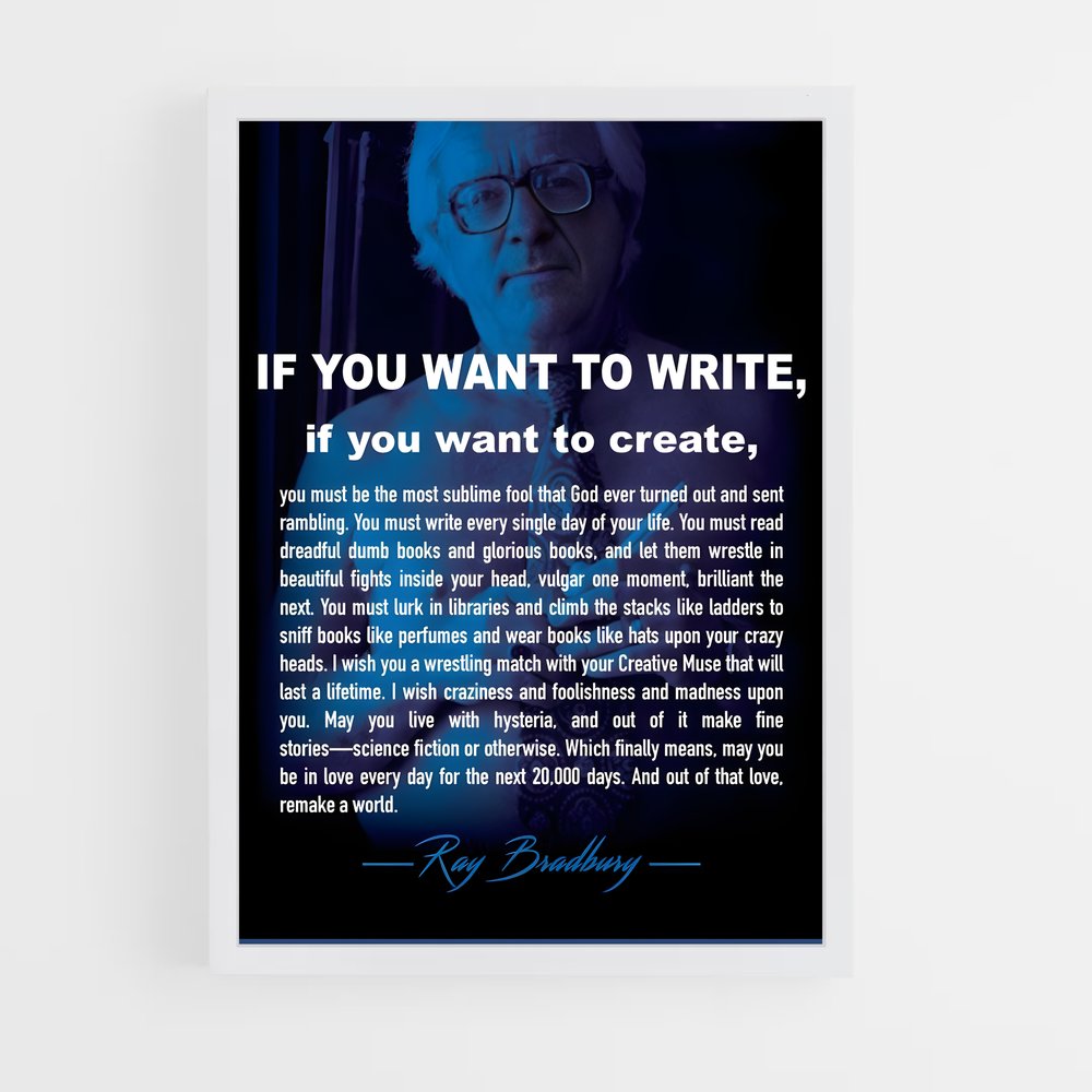 ap-ray bradbury-6 cadre Blanc