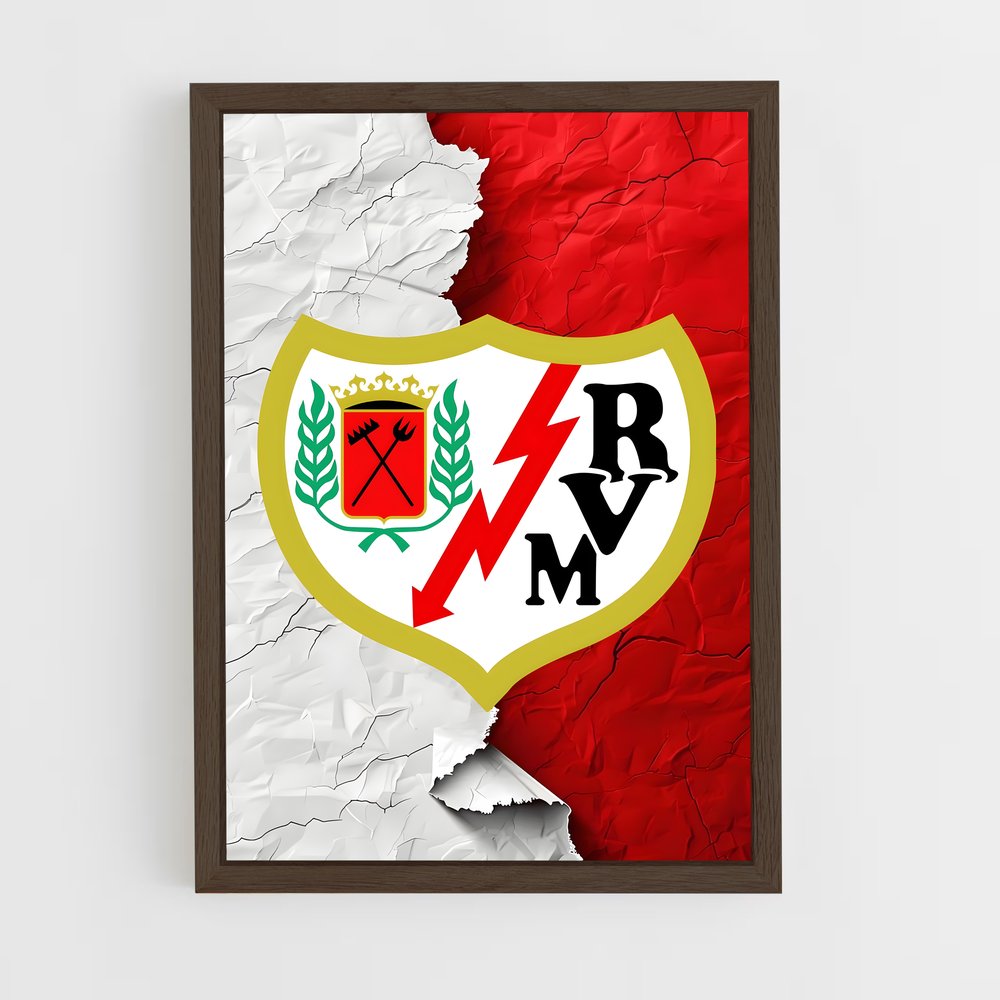 ap-rayo vallecano-1 cadre Bois foncé