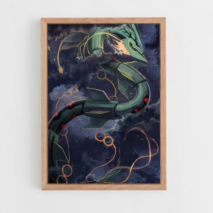 ap-rayquaza-3 cadre Bois clair