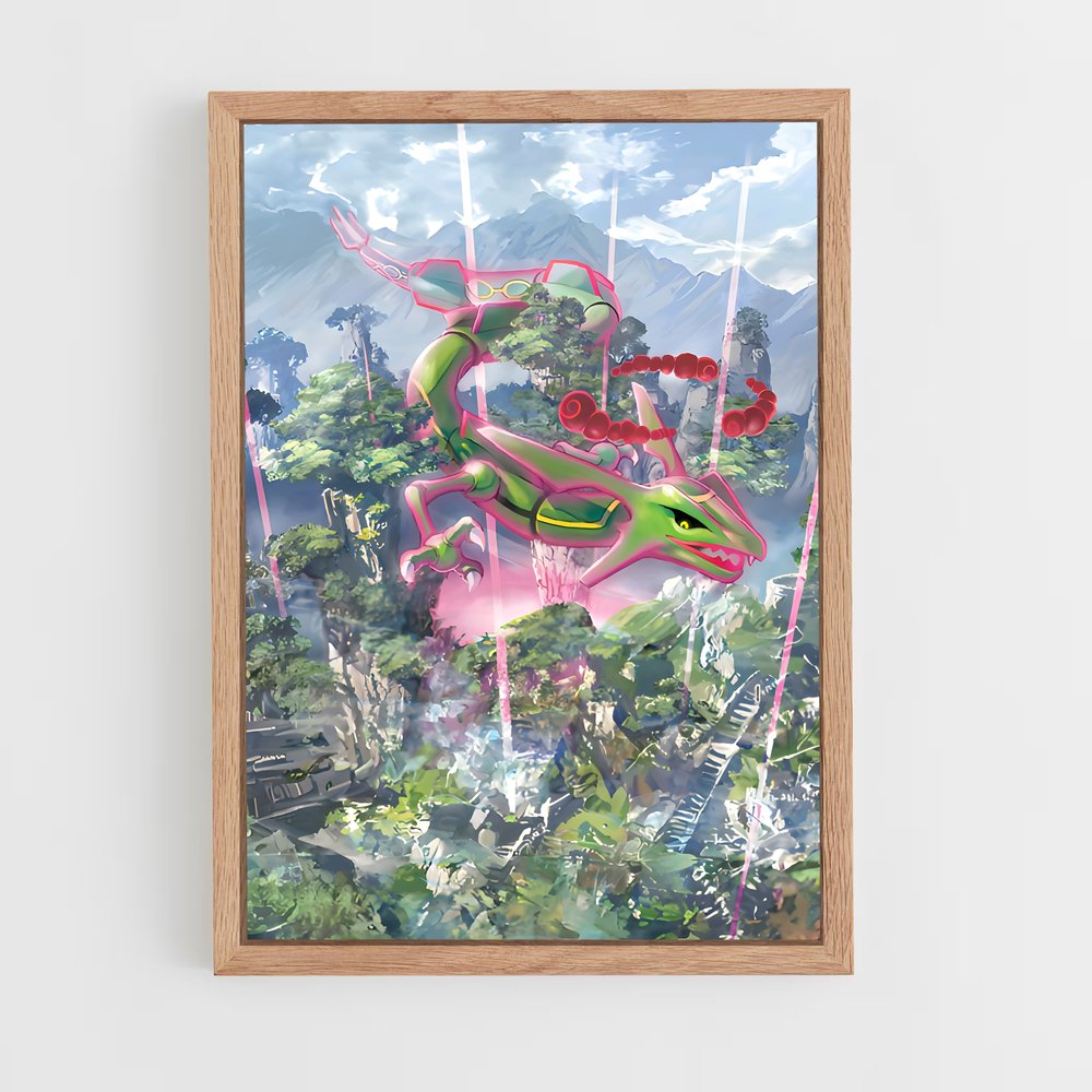 ap-rayquaza-7 cadre Bois clair