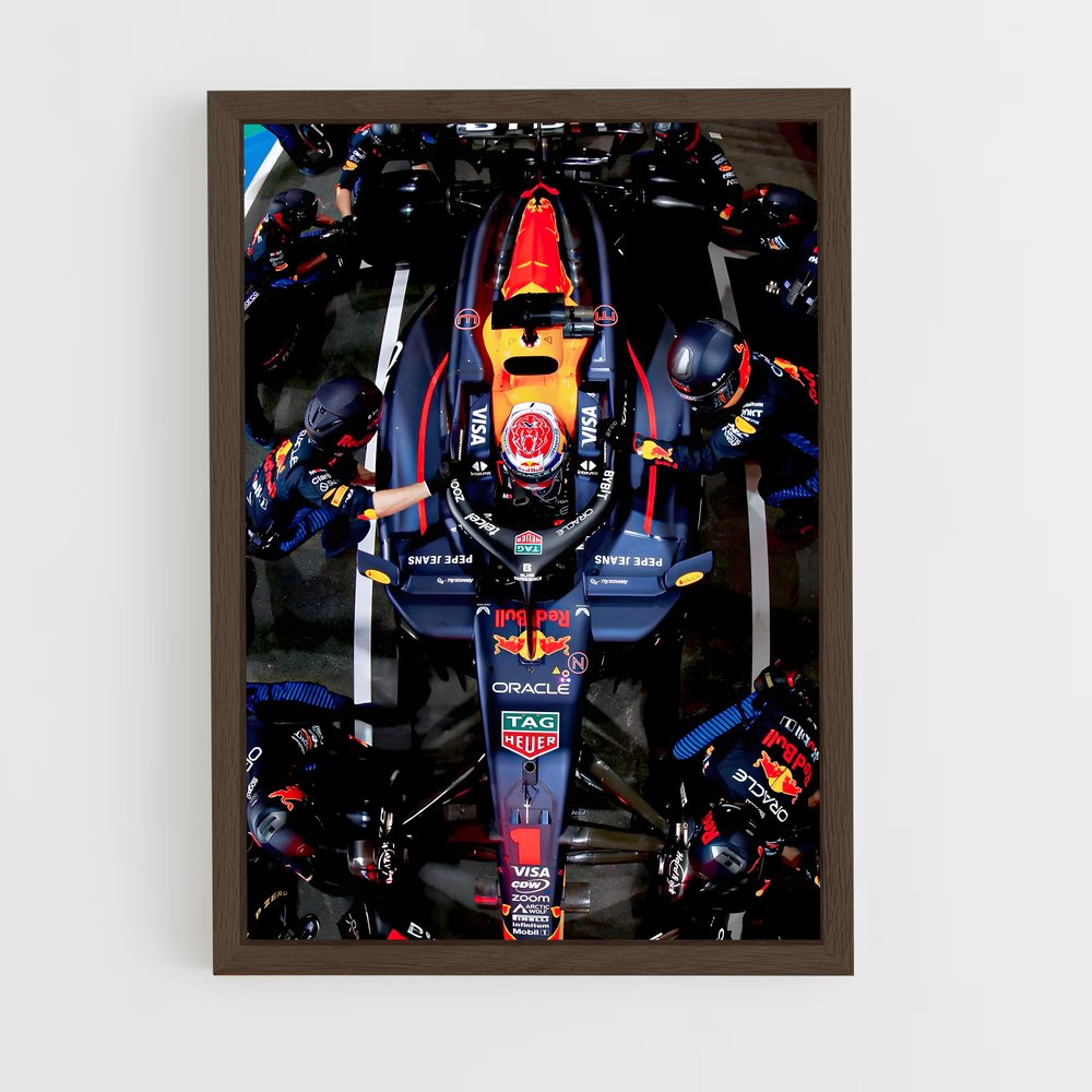 ap-rb f1 team-1 cadre Bois foncé