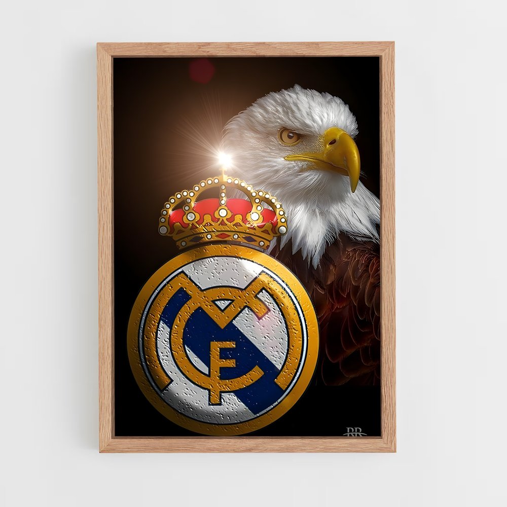 ap-real madrid cf-19 cadre Bois clair
