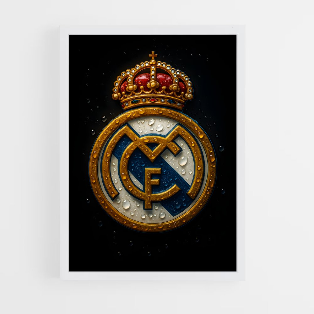 ap-real madrid cf-2 cadre Blanc