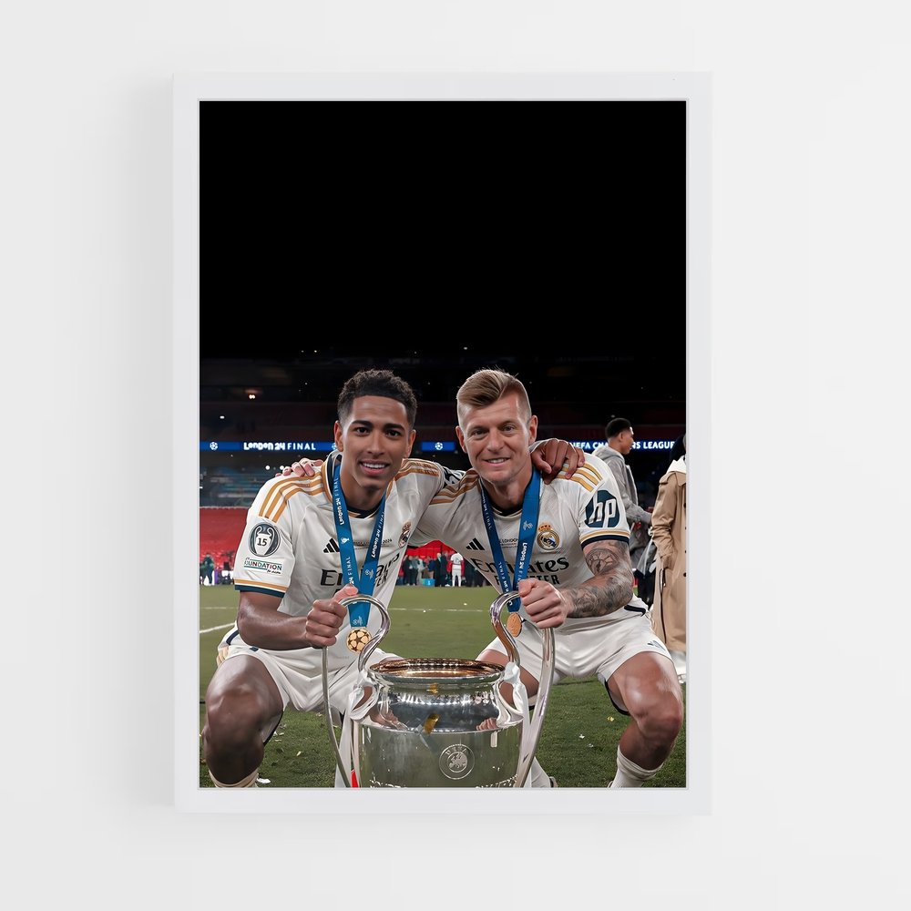 ap-real madrid cf-5 cadre Blanc