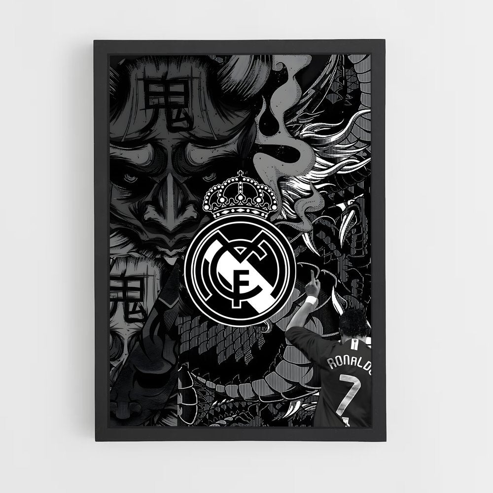 ap-real madrid cf-8 cadre Noir