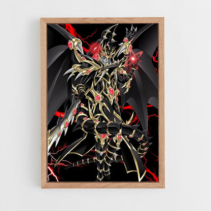 ap-red eyes black dragon-1 cadre Bois clair