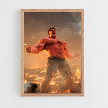 ap-red hulk-4 cadre Bois clair