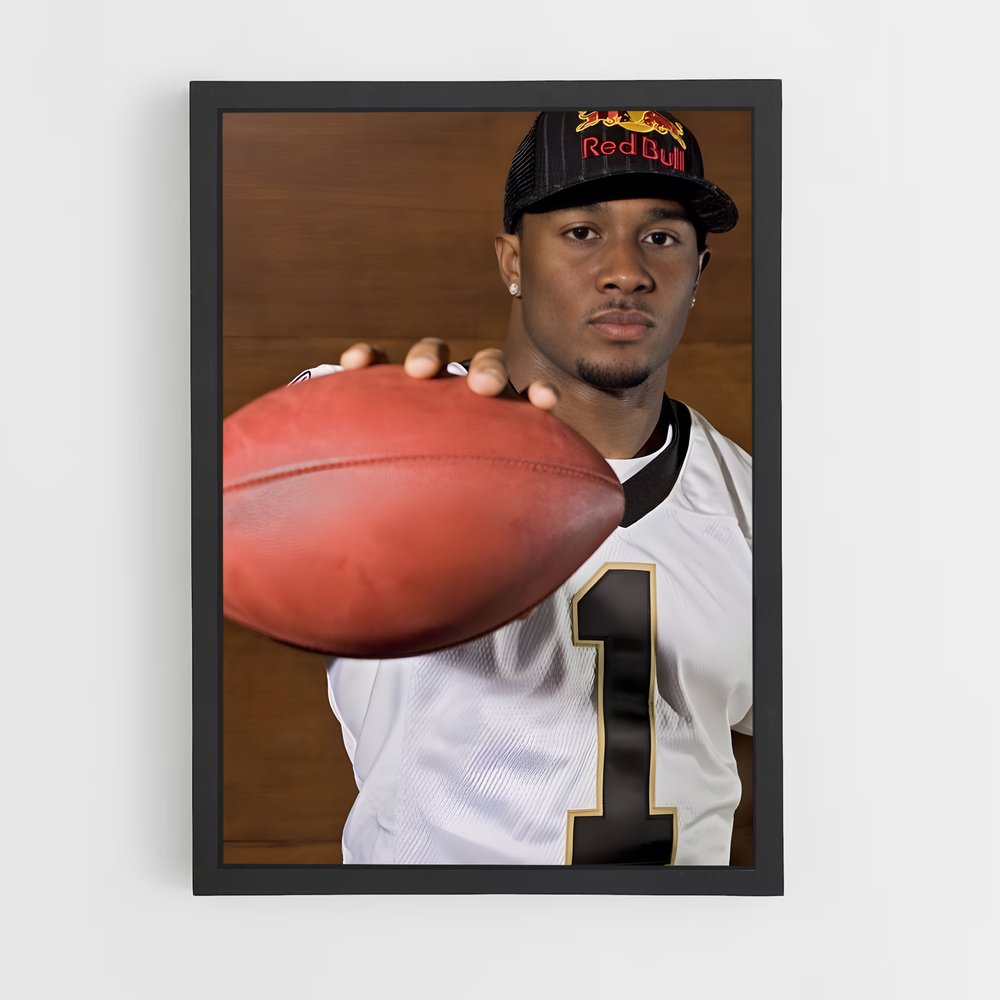 ap-reggie bush-5 cadre Noir