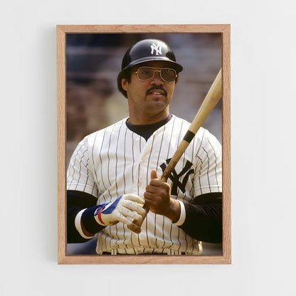 ap-reggie jackson-5 cadre Bois clair