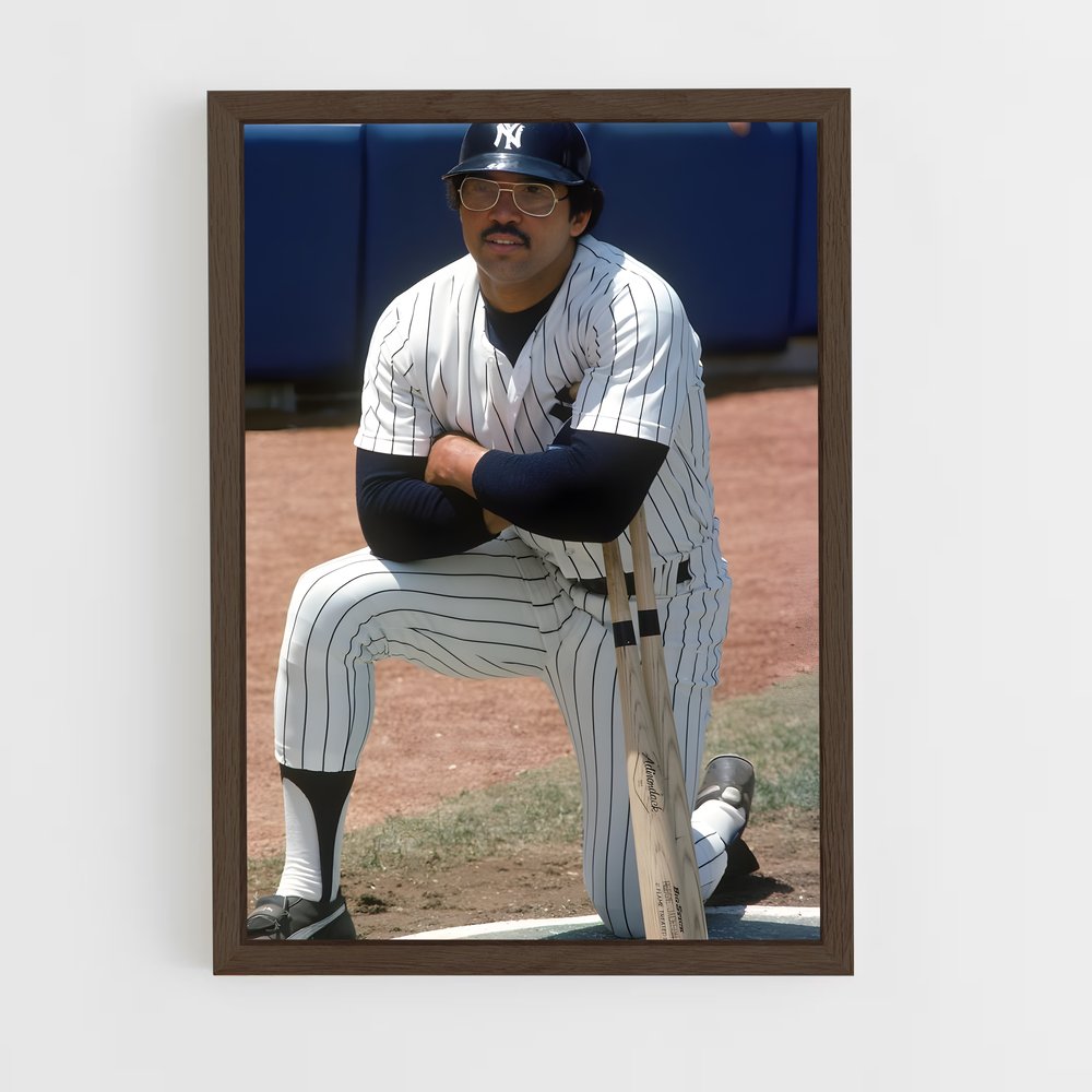 ap-reggie jackson-6 cadre Bois foncé