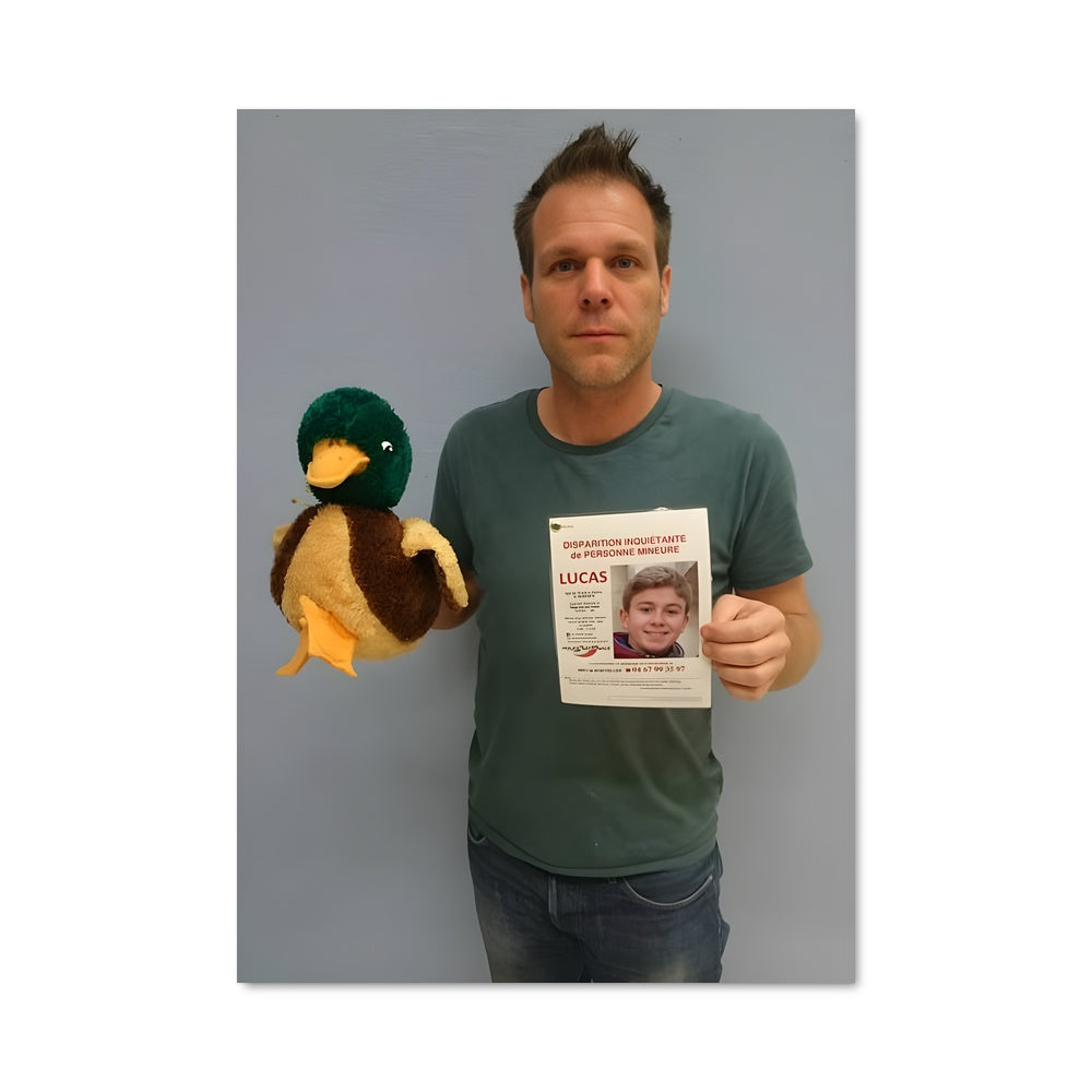 Poster Duck & Book Adventure