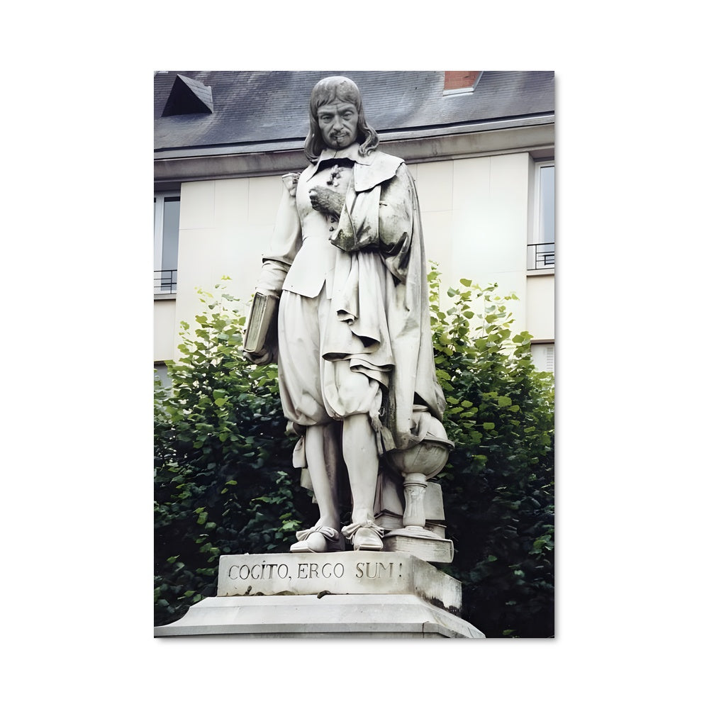 Poster Descartes Exécuté