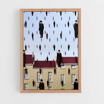 ap-rene magritte-1 cadre Bois clair