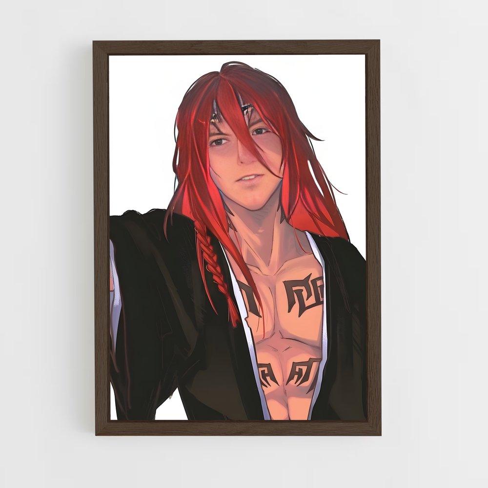 ap-renji abarai-3 cadre Bois foncé